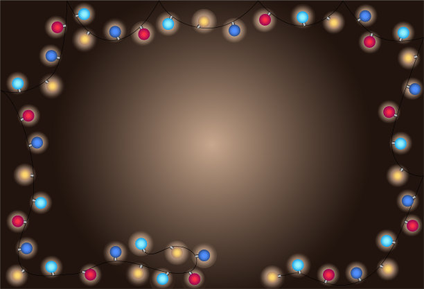 圣诞节日横幅明信片背景图片下载