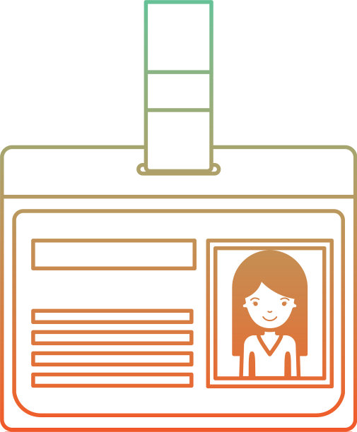 有半身女性照片的身份证图片下载