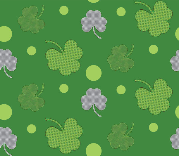 三叶草的背景设计图片下载