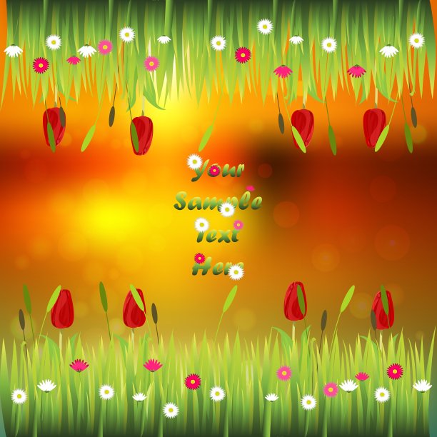 草和花图片下载