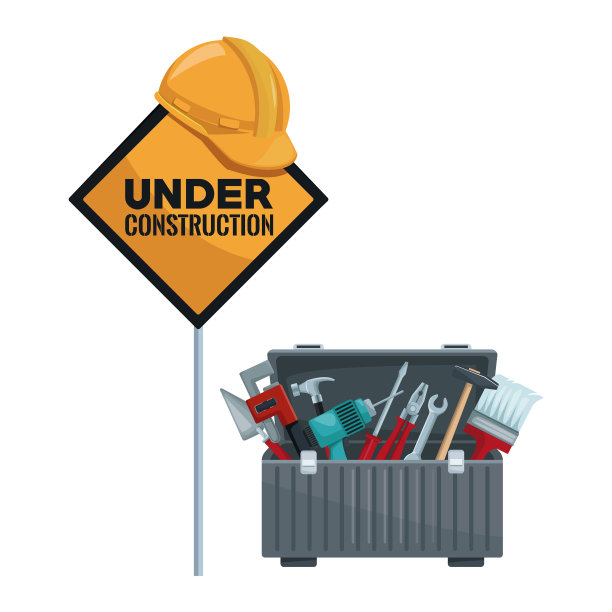 白色背景与交通信号灯在杆子上配合图片下载