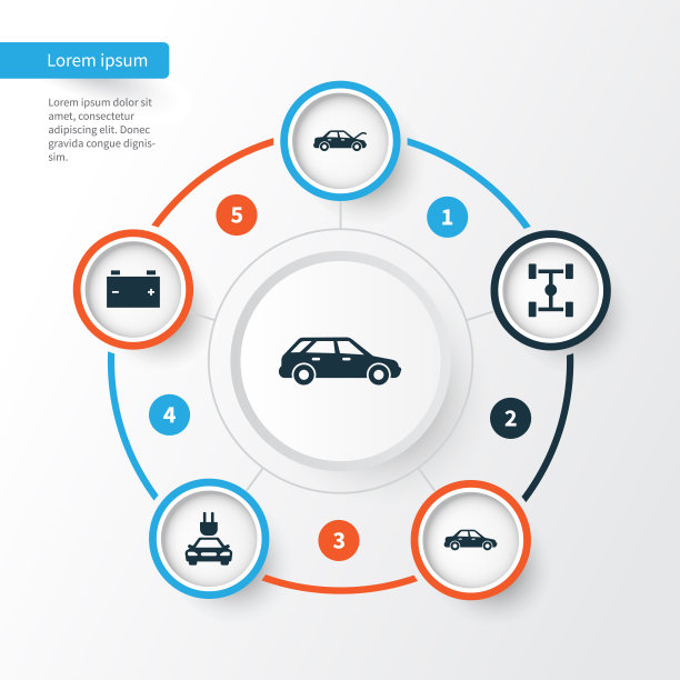 自动图标集插头汽车图片下载