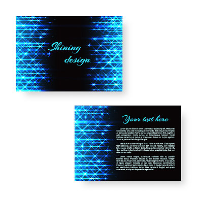 明亮的海报与霓虹灯图片下载