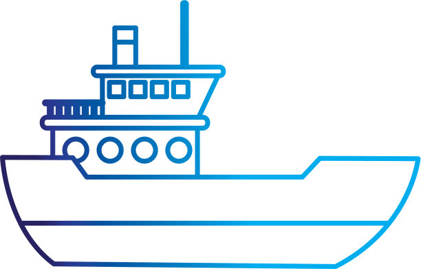 孤立的船舶设计图片下载