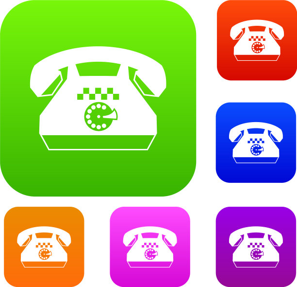 收集的士电话图片下载