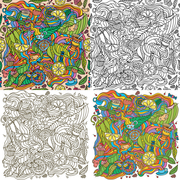 卡通茶党图片下载