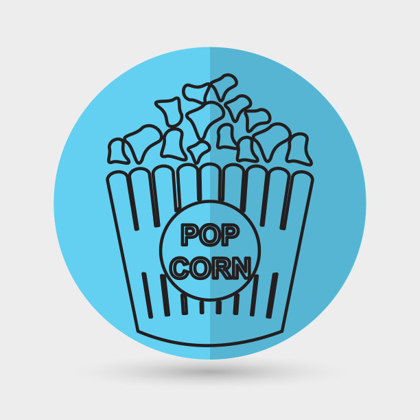 爆米花图标图片下载