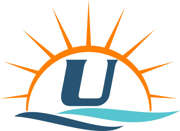 波浪日落初始u图片下载