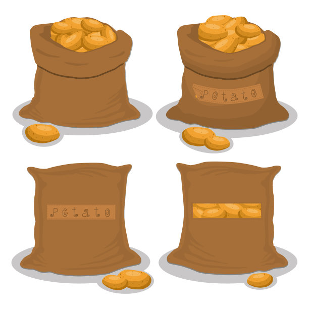 整袋蔬菜土豆图片下载