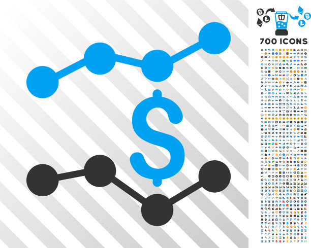 金融趋势与奖金持平图片下载