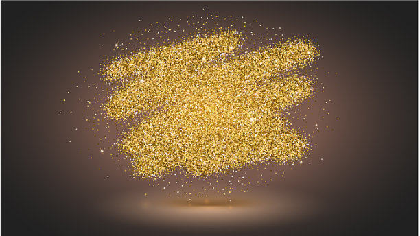 奢华的黄金闪闪发光的背景与辉光图片下载