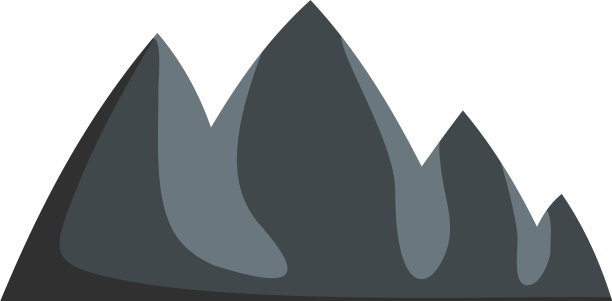 攀岩图标平坦风格图片下载