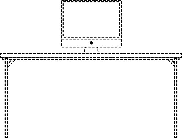 用电脑点状木桌物体图片下载
