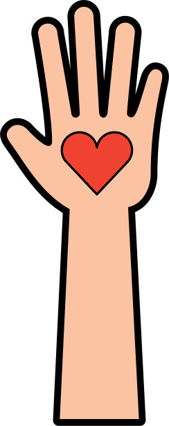 用心给人手图片下载