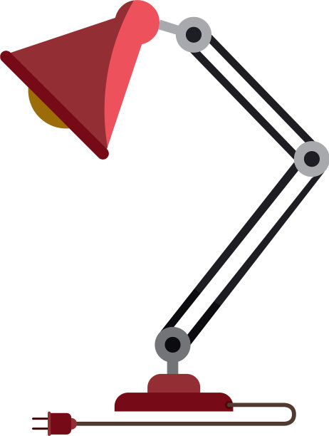 现代台灯没有彩色图形图片下载