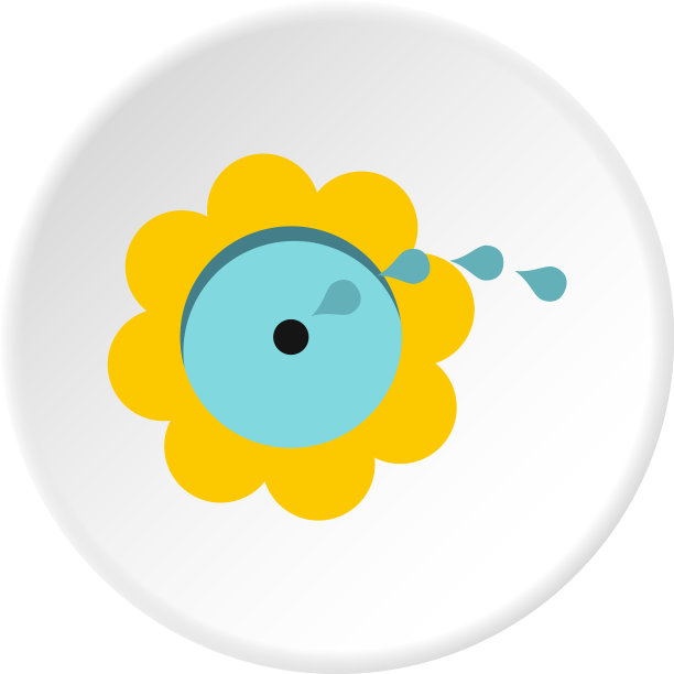 浇花图标圈图片下载