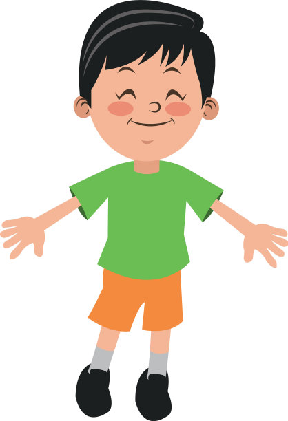 男孩快乐的学生年轻的孩子图片下载