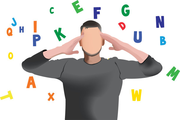 男孩的双手集中在他的太阳穴基地图片下载