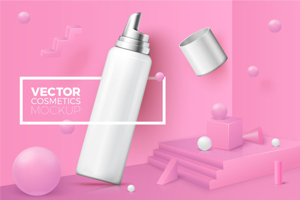 抽象场景与讲台慕丝瓶图片下载