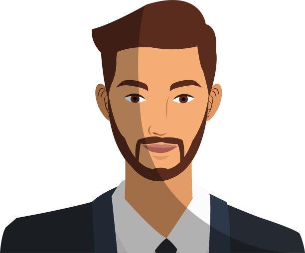 商人卡通图标图片下载