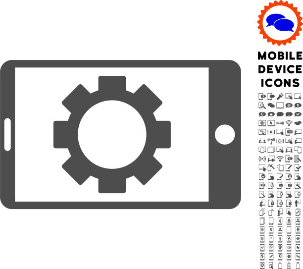 移动设置齿轮图标设置图片下载