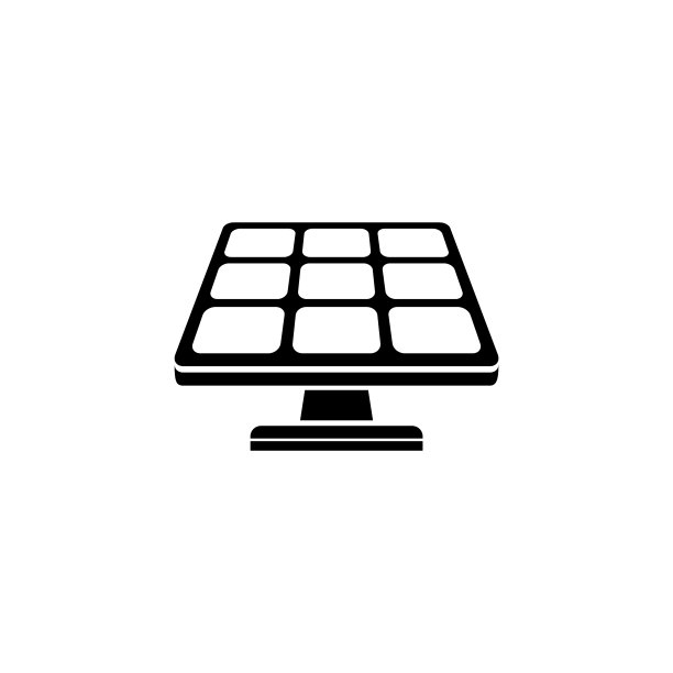 太阳能电池板电力太阳能扁平图标图片下载
