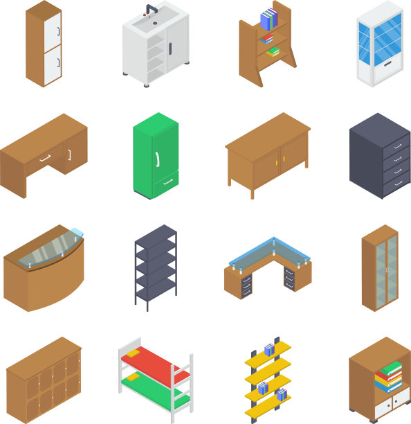 家居家具等距包图片下载