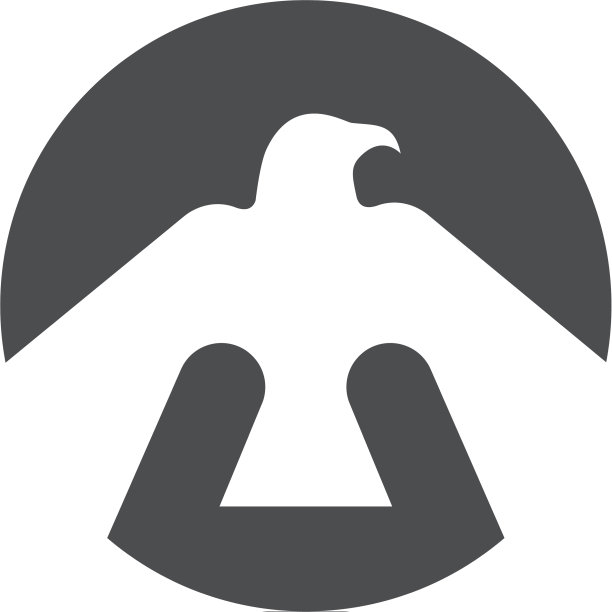 鹰鸟标志模板图片下载