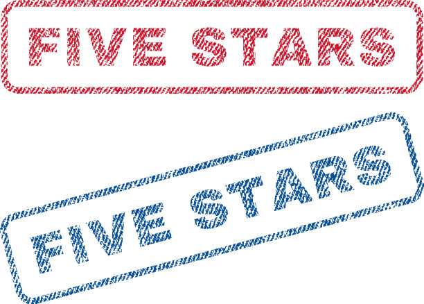 五星纺织邮票图片下载