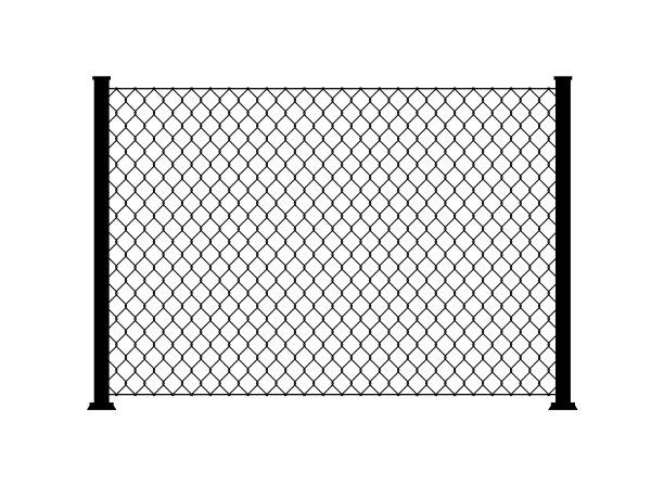 围栏钢丝金属链网钢丝网图片下载