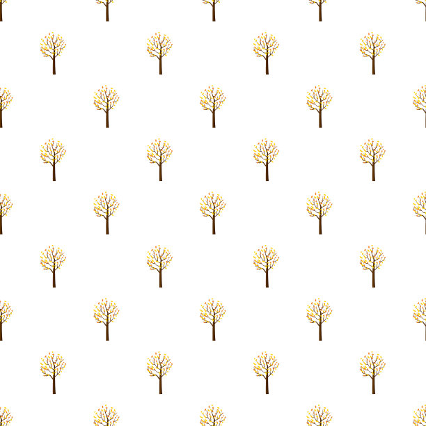 秋天的树模式图片下载