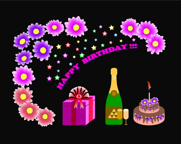 生日快乐图片下载