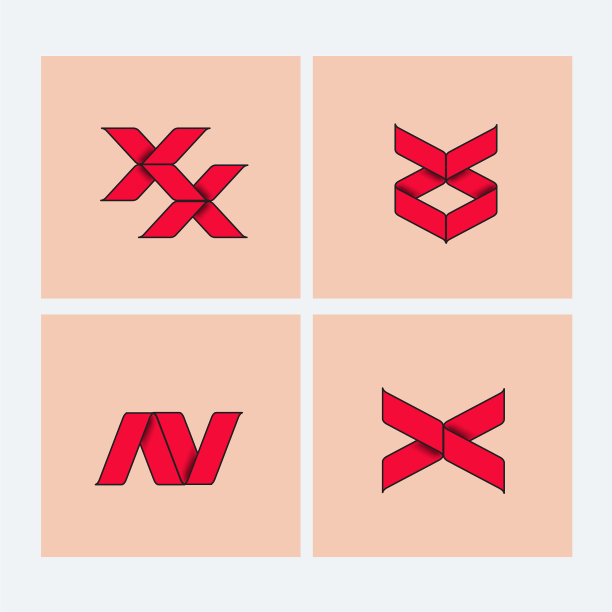 最小几何单色符号集的集合图片下载