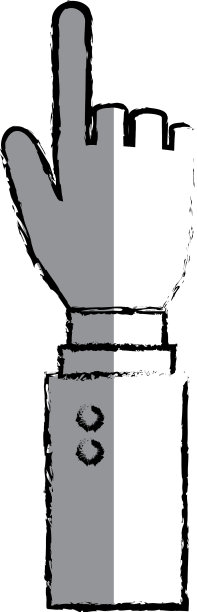 手动人类指针图标图片下载