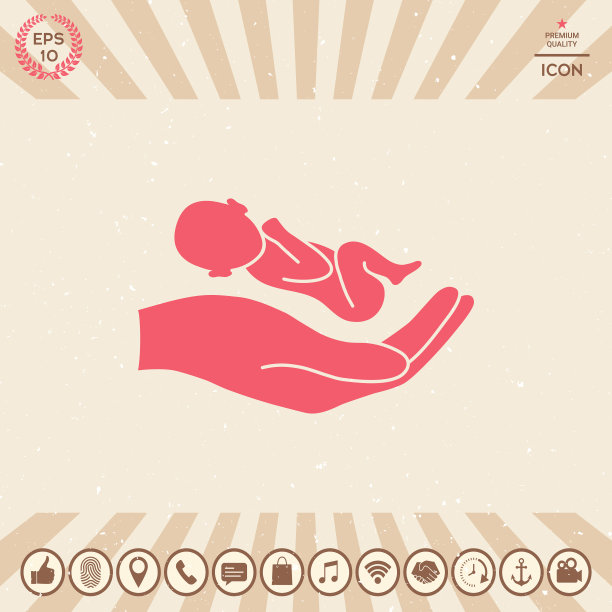 手握婴儿保护图片下载