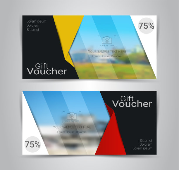 礼品券和优惠券图片下载