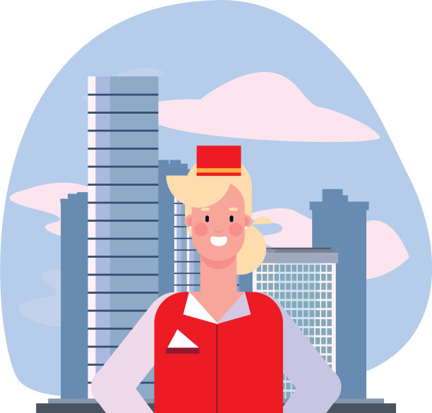 平设计的人劳动节快乐图片下载