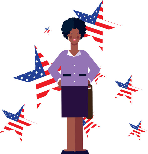 平设计的人劳动节快乐图片下载