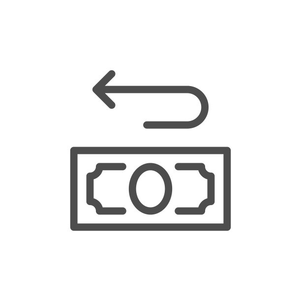 现金返还线条图标图片下载
