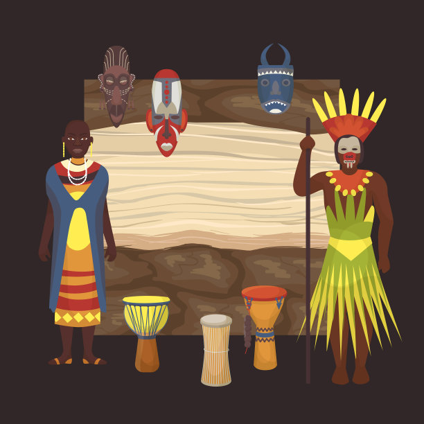 土著黑人非洲部落和图片下载