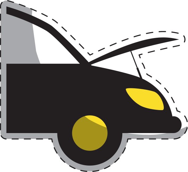 汽车车间相关图标形象图片下载