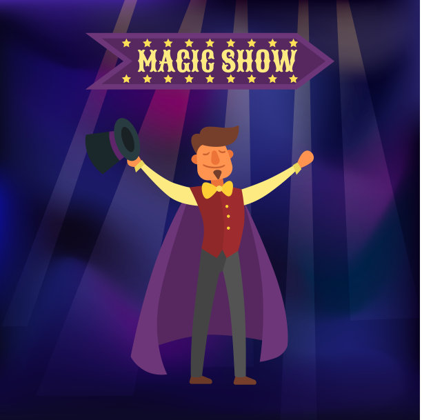 魔术表演巫师神奇的图片下载