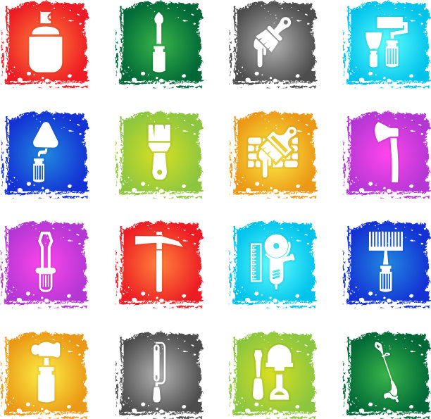 工作工具图标集图片下载