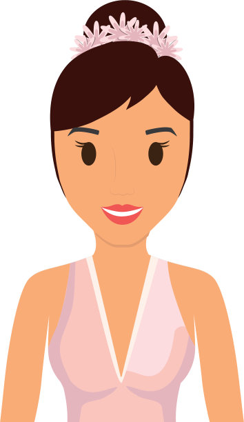 卡通女人图标图片下载