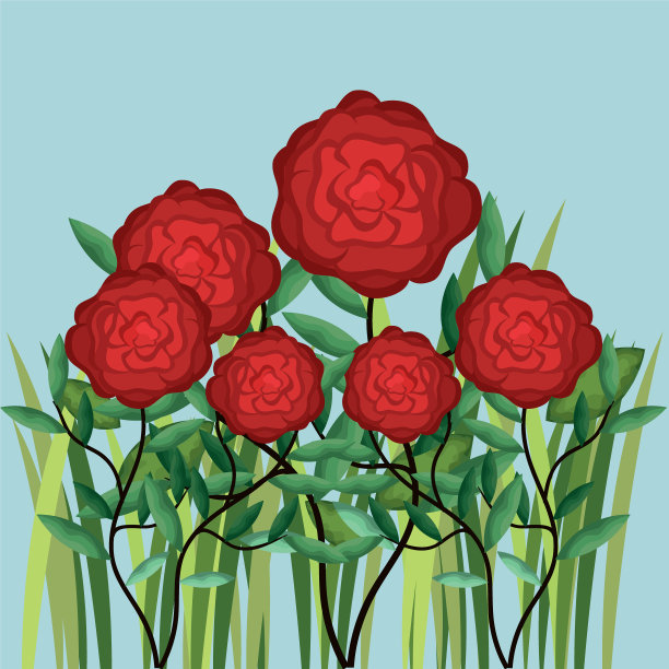 可爱的花朵装饰图标图片下载