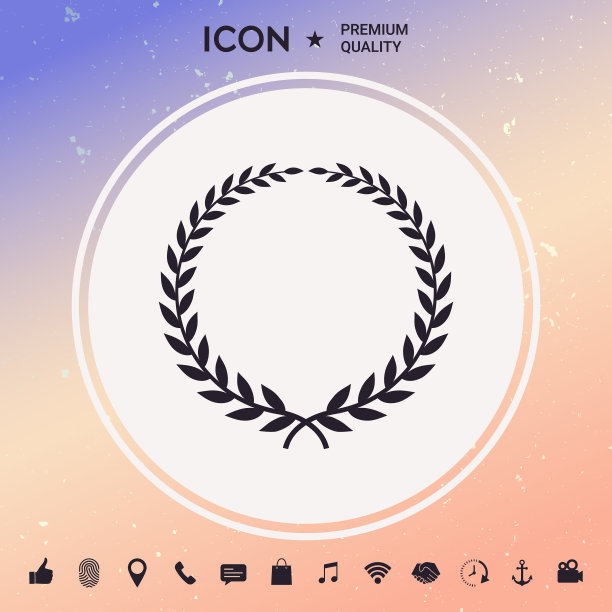 月桂花环——优雅的象征图片下载