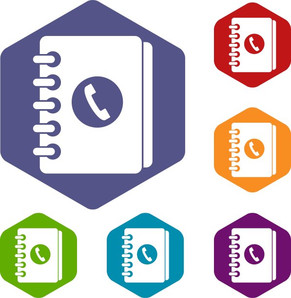 通讯录图标集图片下载