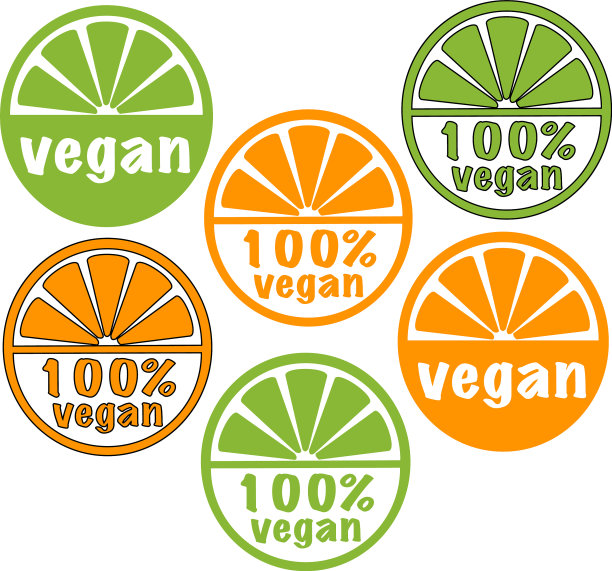 素食图标设置颜色标志设置图片下载