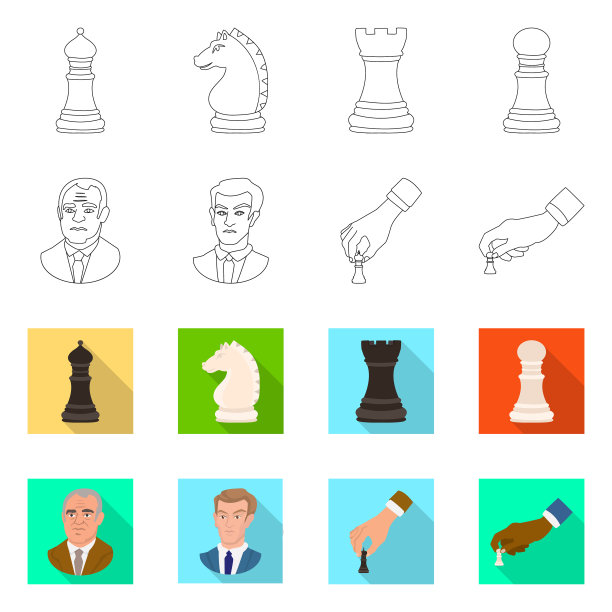 将军和瘦图标图片下载