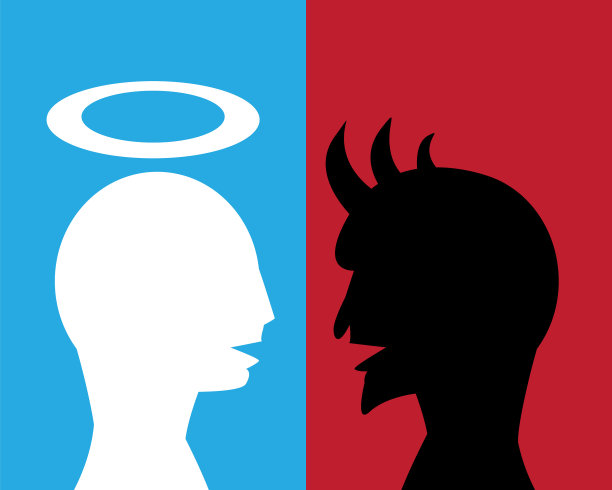 好人和坏人在谈论协议图片下载